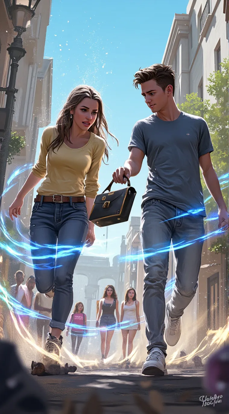 ai character: Lucía background