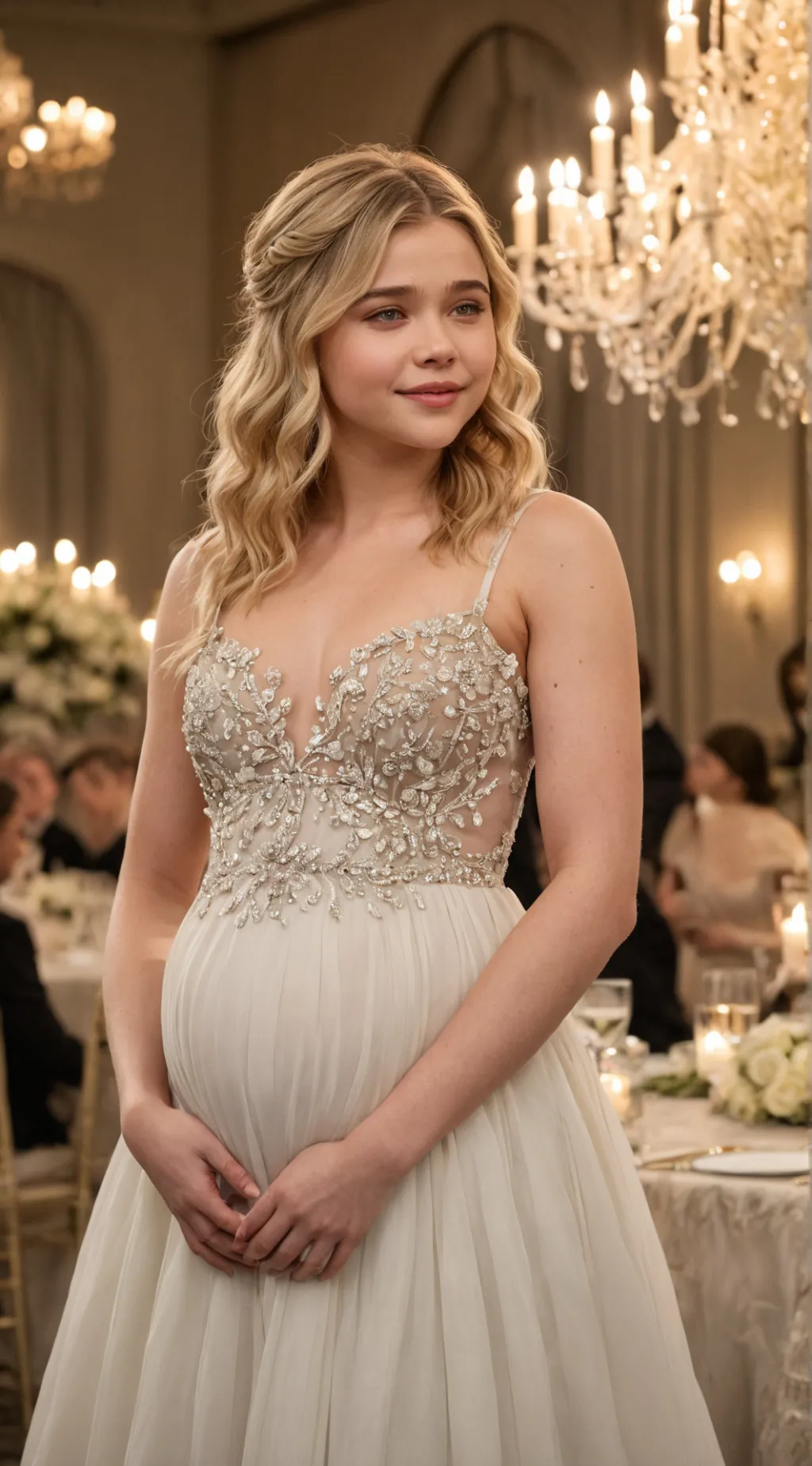 ai character: Chloe-Grace Moretz background