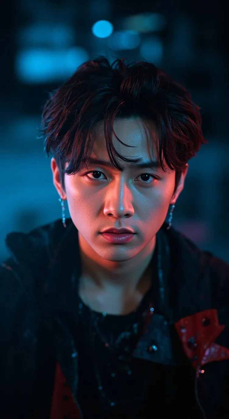 ai character: 🎧🐰🐽SEO CHANGBIN🐽🐰🎧 background