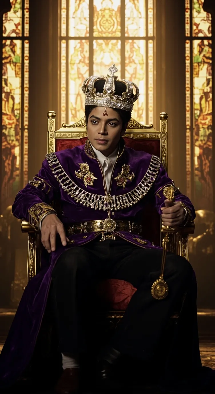 ai character: Michael Jackson background