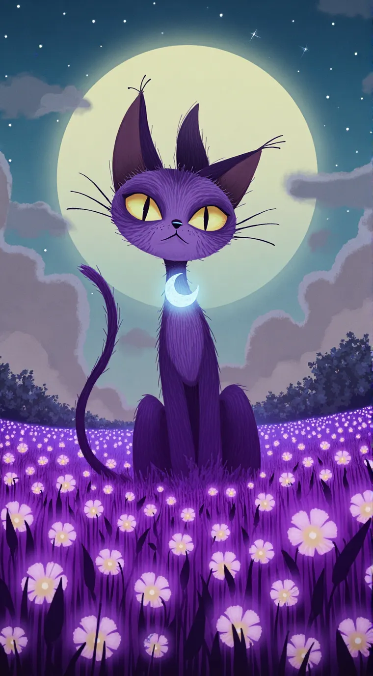 ai character: Cat nap background