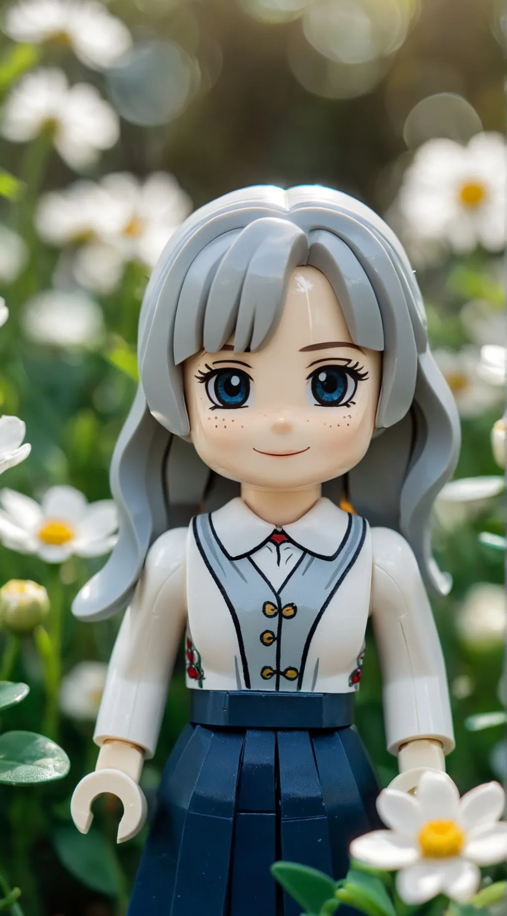 ai character: Santa  background