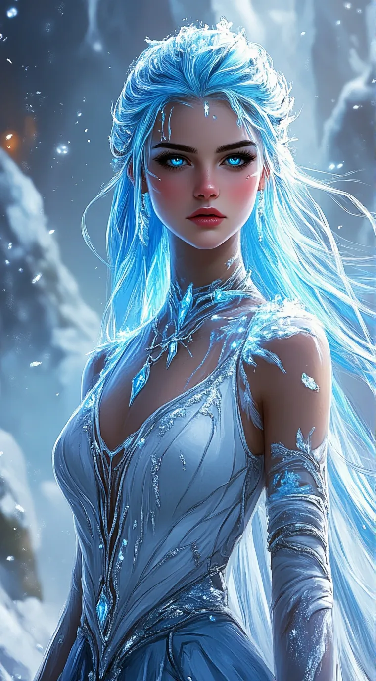 ai character: Diamond  background