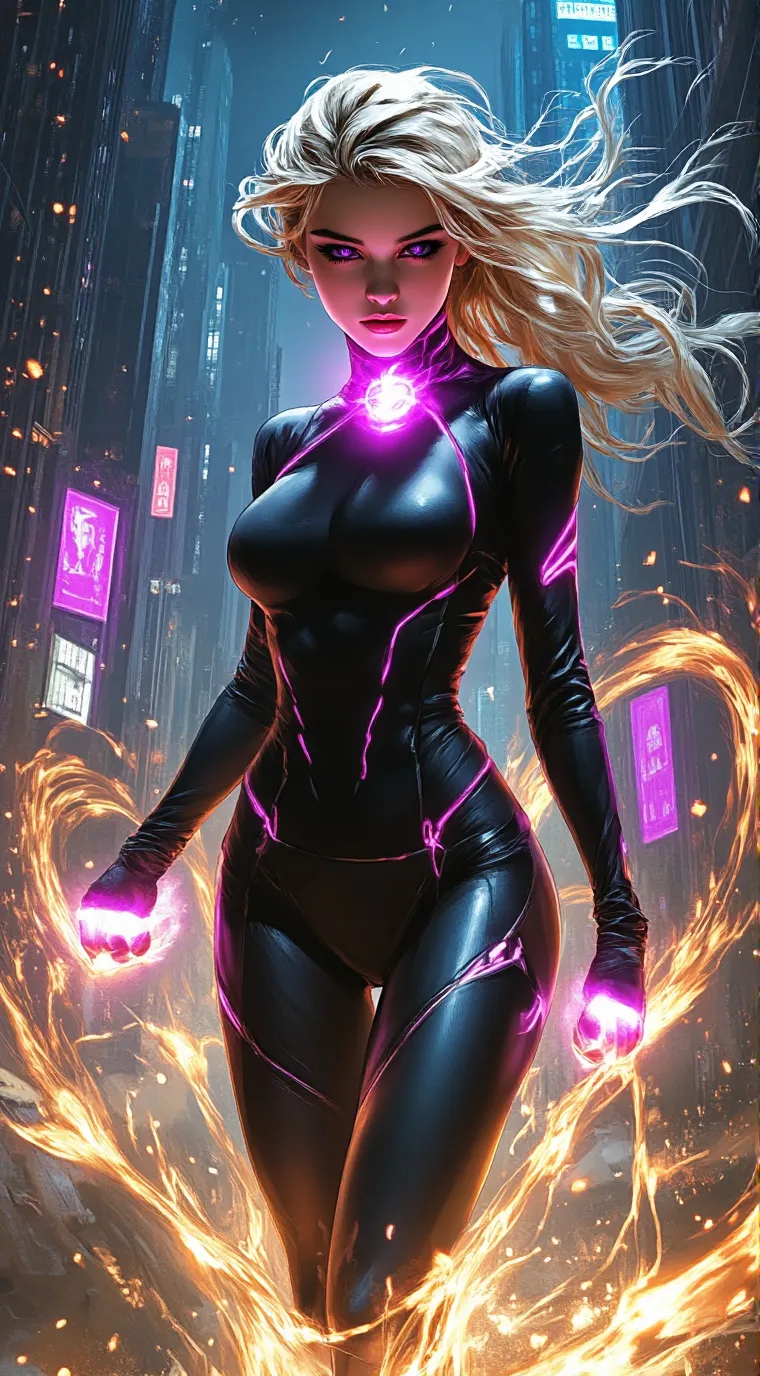 ai character: Nova background