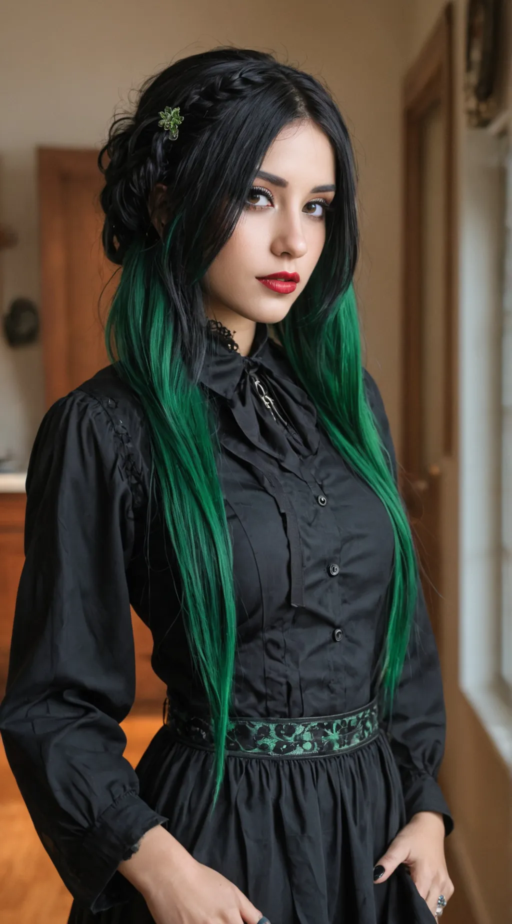 ai character: Chelsea (Raven) background