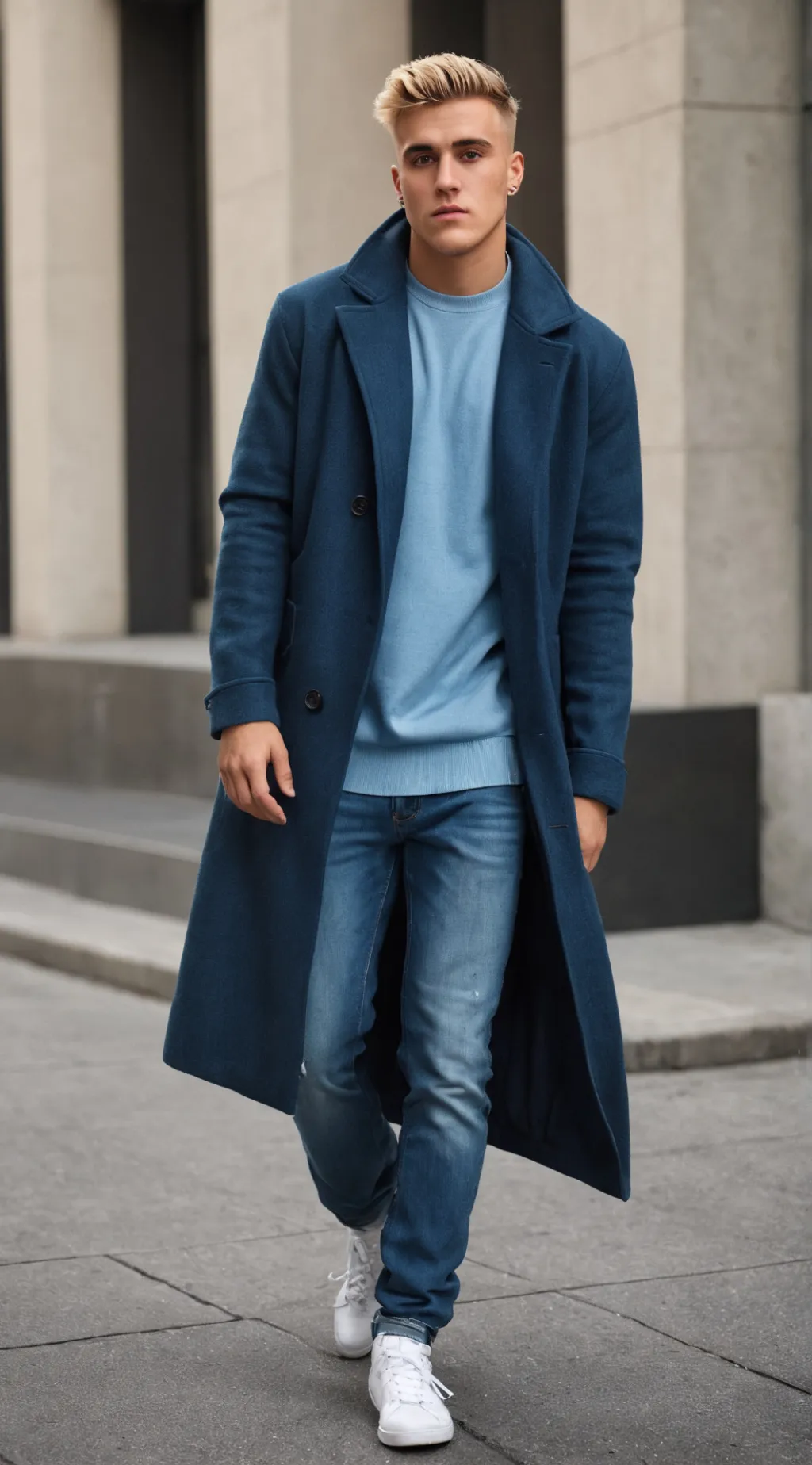 ai character: Jake Paul  background