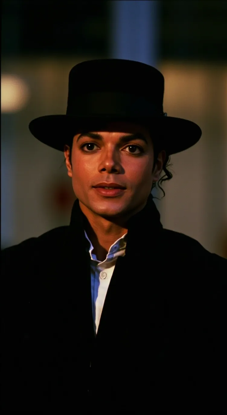 ai character: Michael Jackson  background