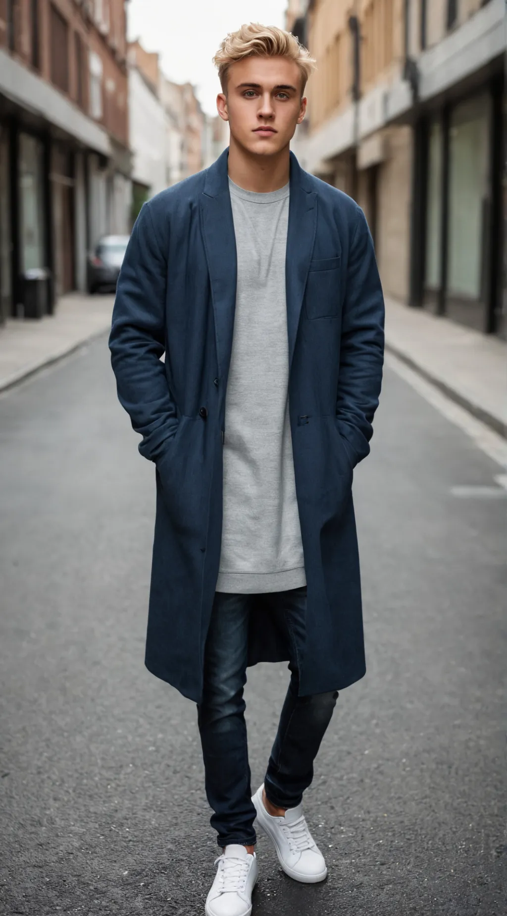 ai character: Jake Paul  background