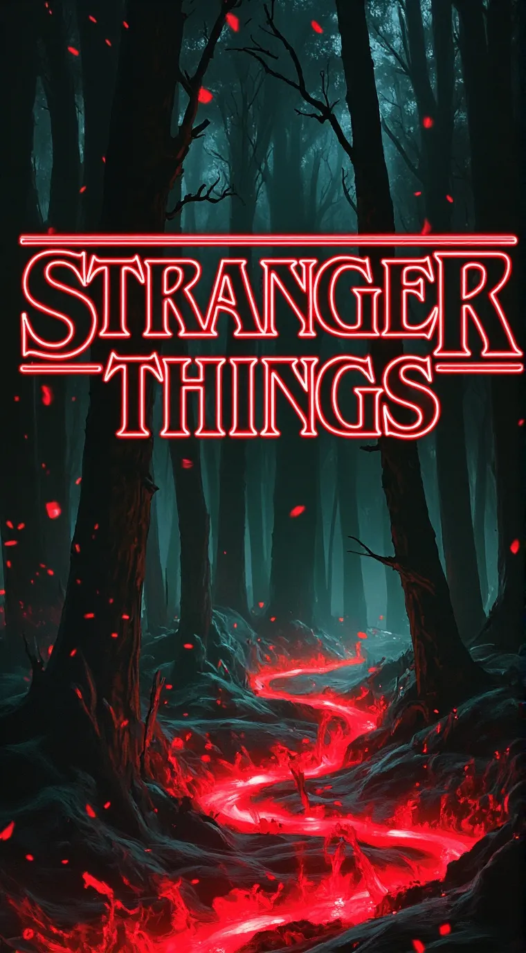 ai character: Stranger Things  background