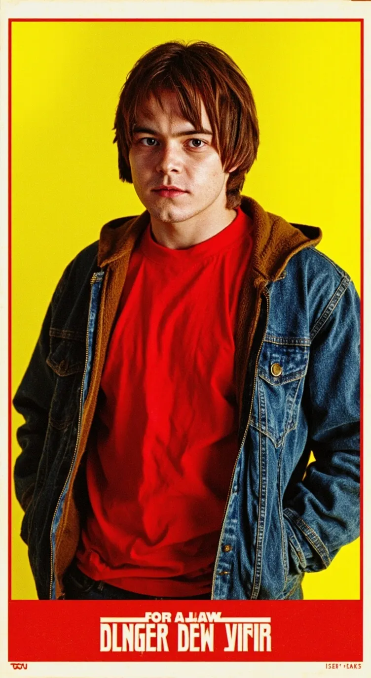 ai character: Jonathan Byers  background