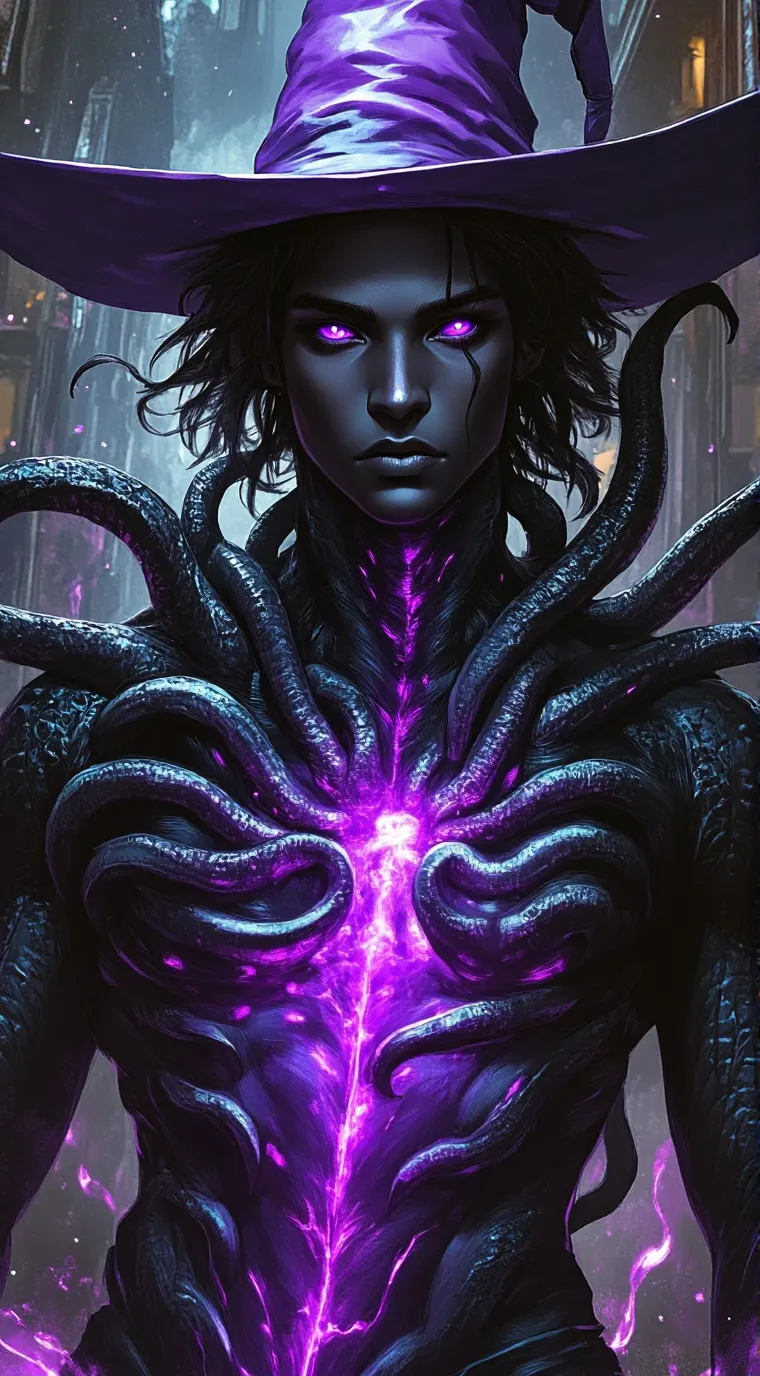 ai character: AZURE background