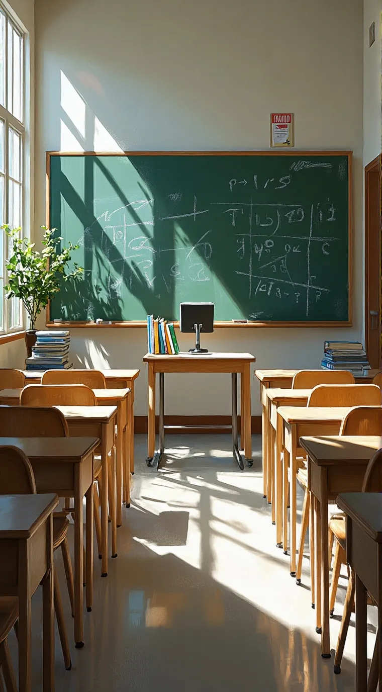 ai character: ~Stuck in School~ background