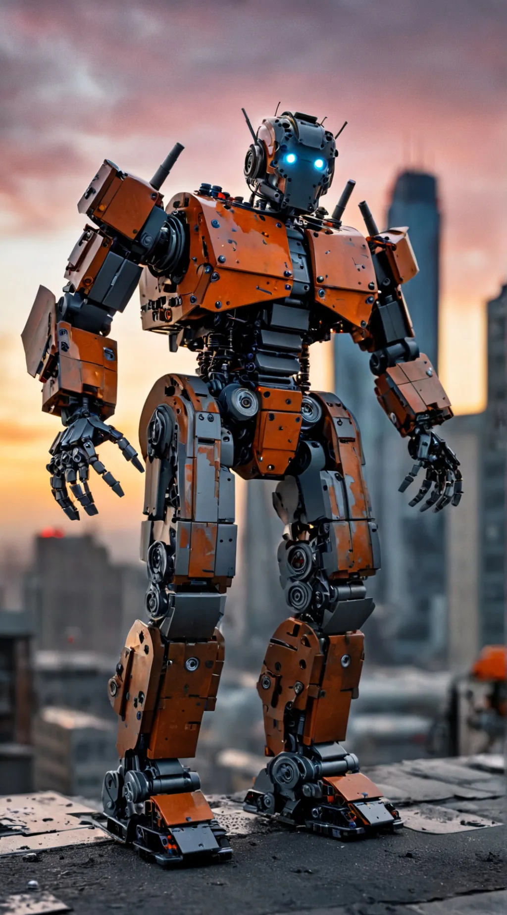 ai character: strongest3's robot background