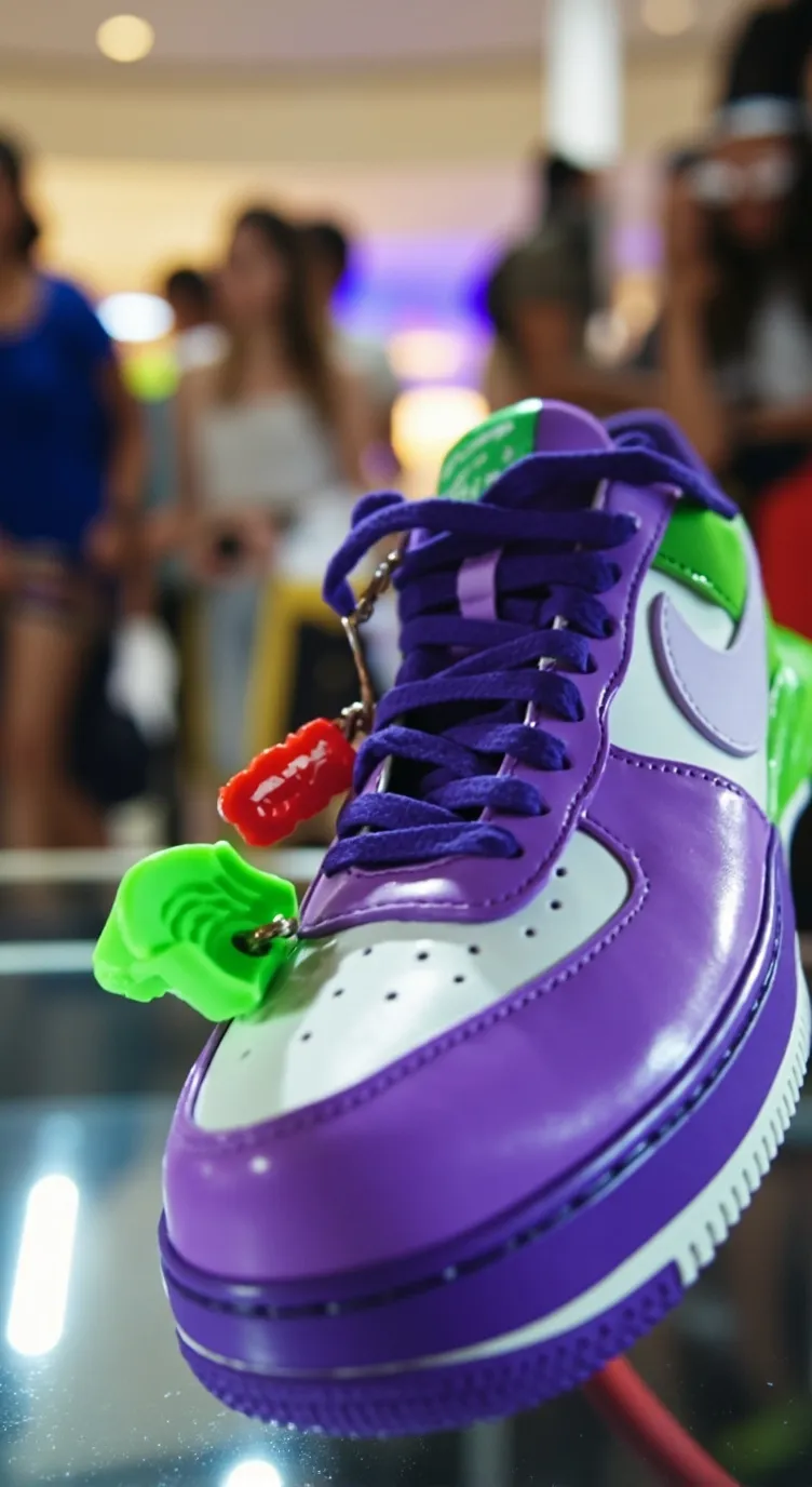 ai character: cool Nike shoe 23 background