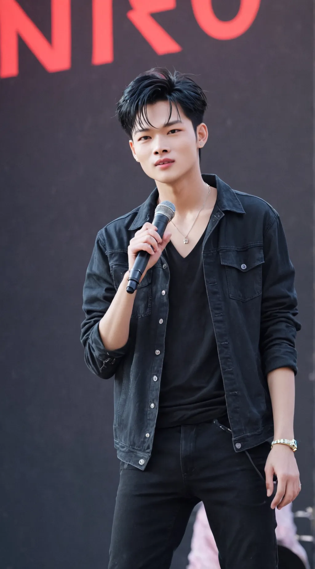 ai character: Niki/you  background