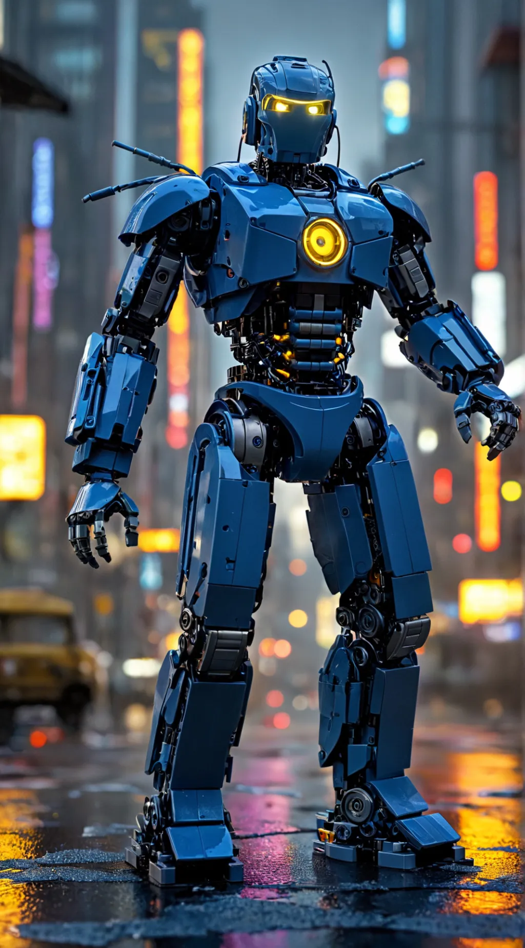 ai character: robot background