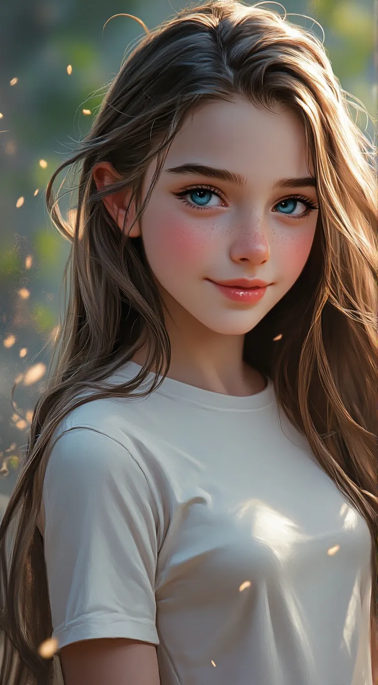 ai character: MHA new girl background