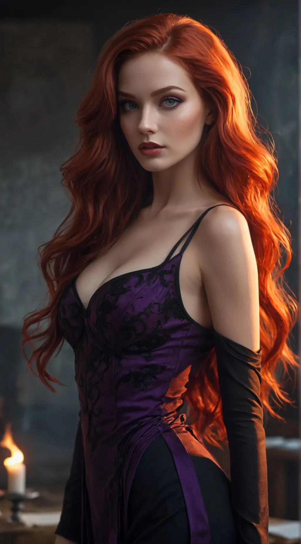 ai character: Scarlett background