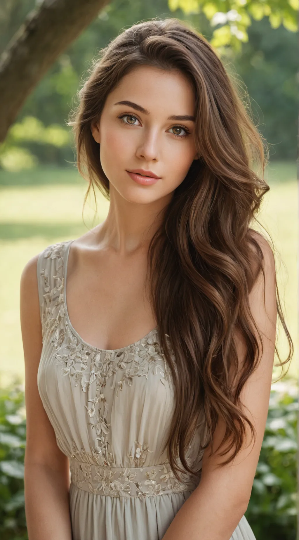 ai character: Lily background