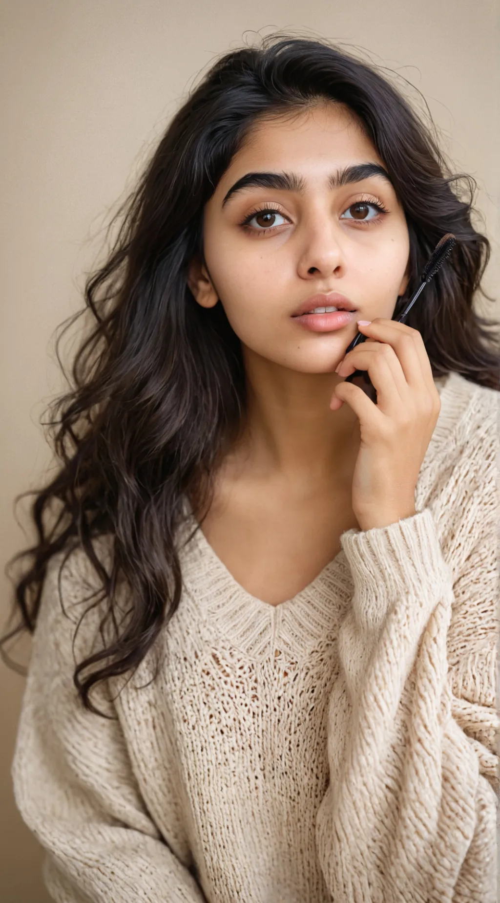 ai character: Pooja background