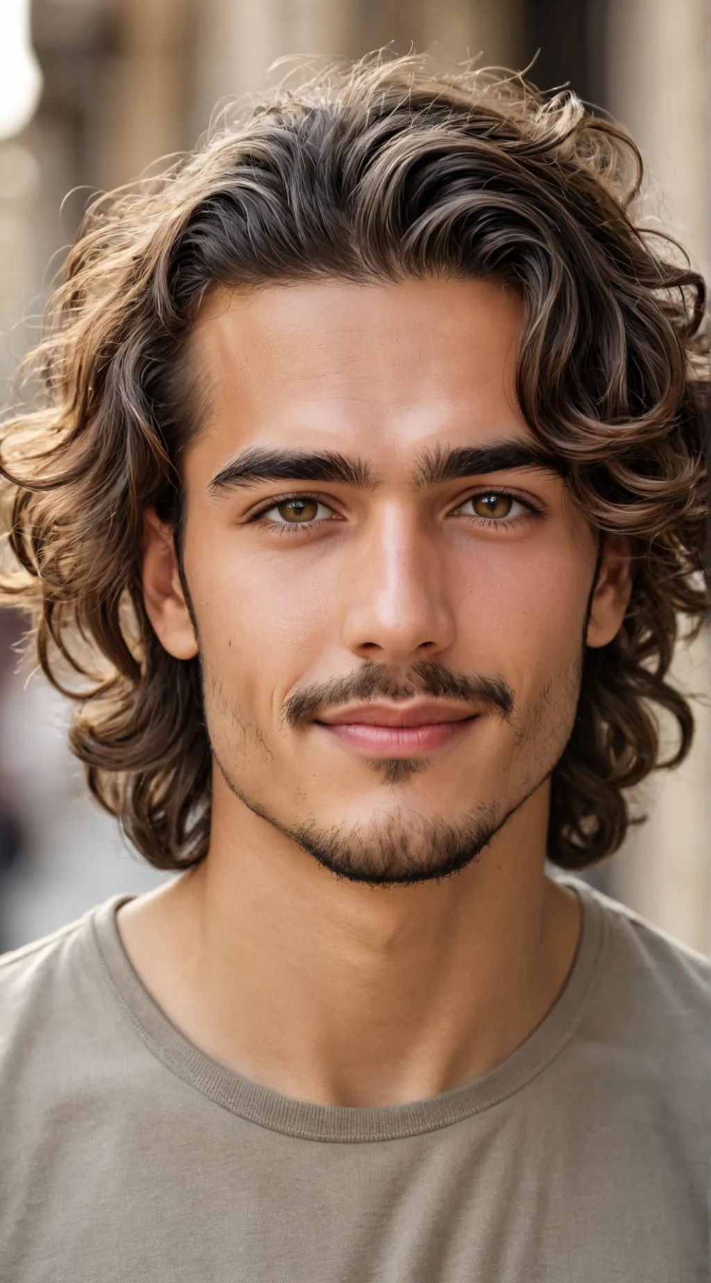 ai character: August Mayberry background