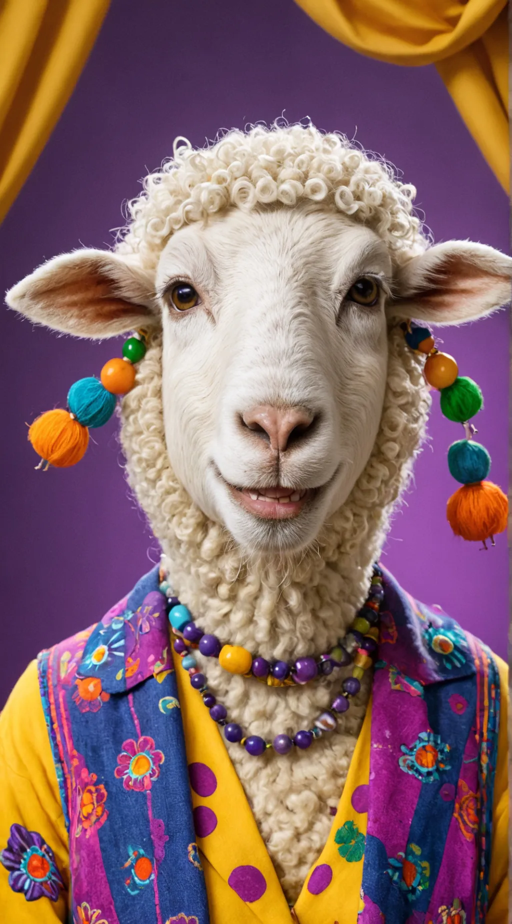 ai character: mrs sherp  background