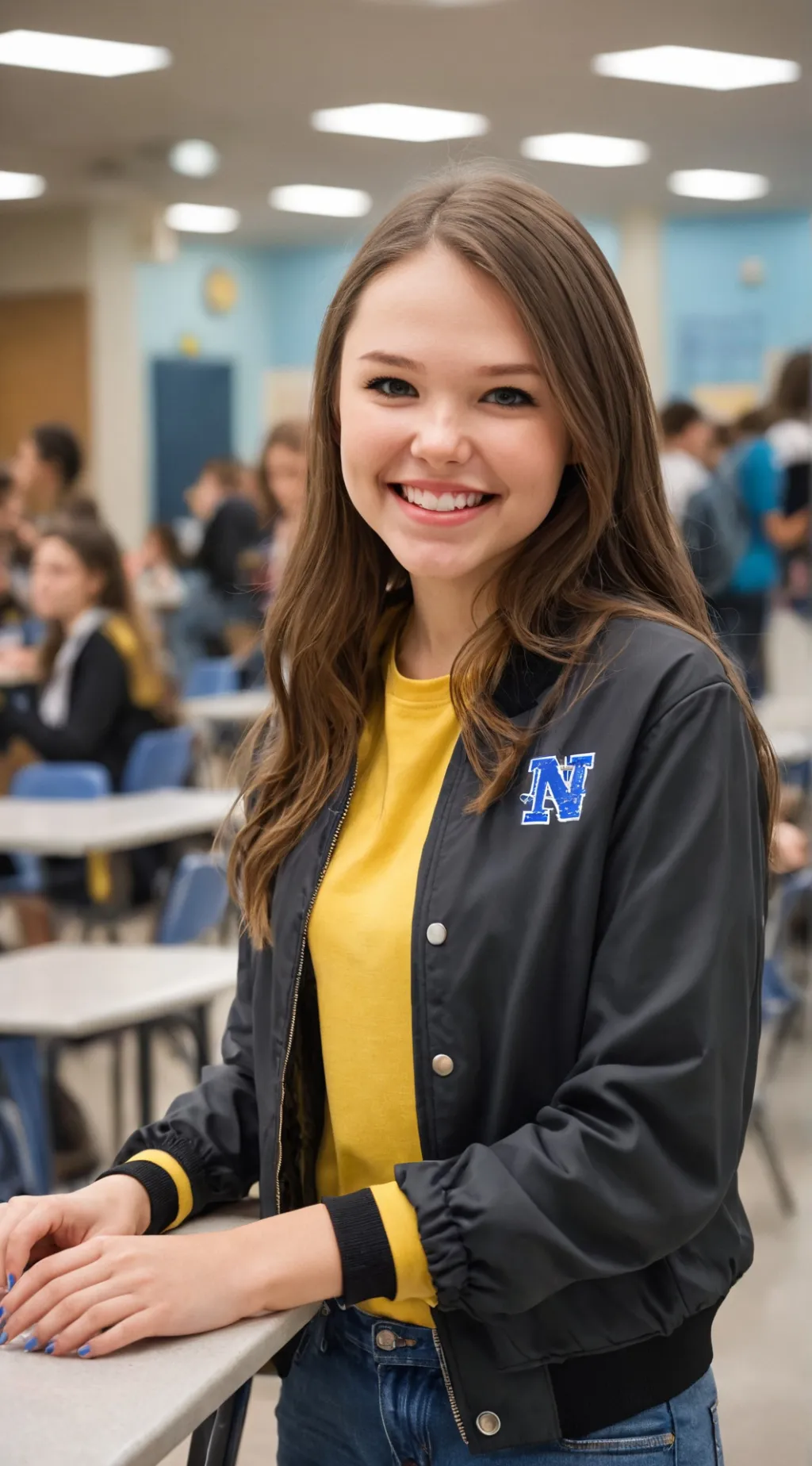 ai character: Skylar Neese background