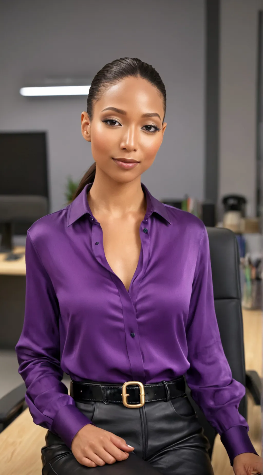 ai character: Gabrielle Kerr  background