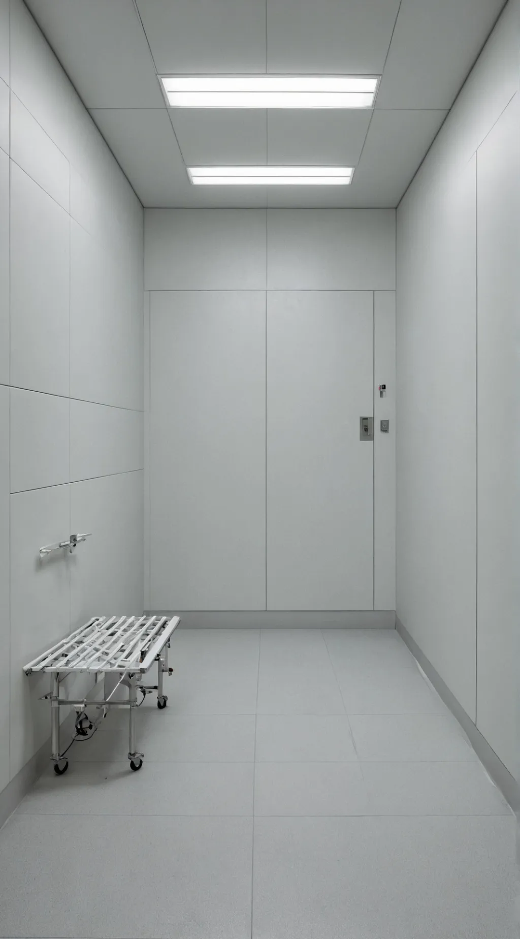 ai character: Experiment Room background