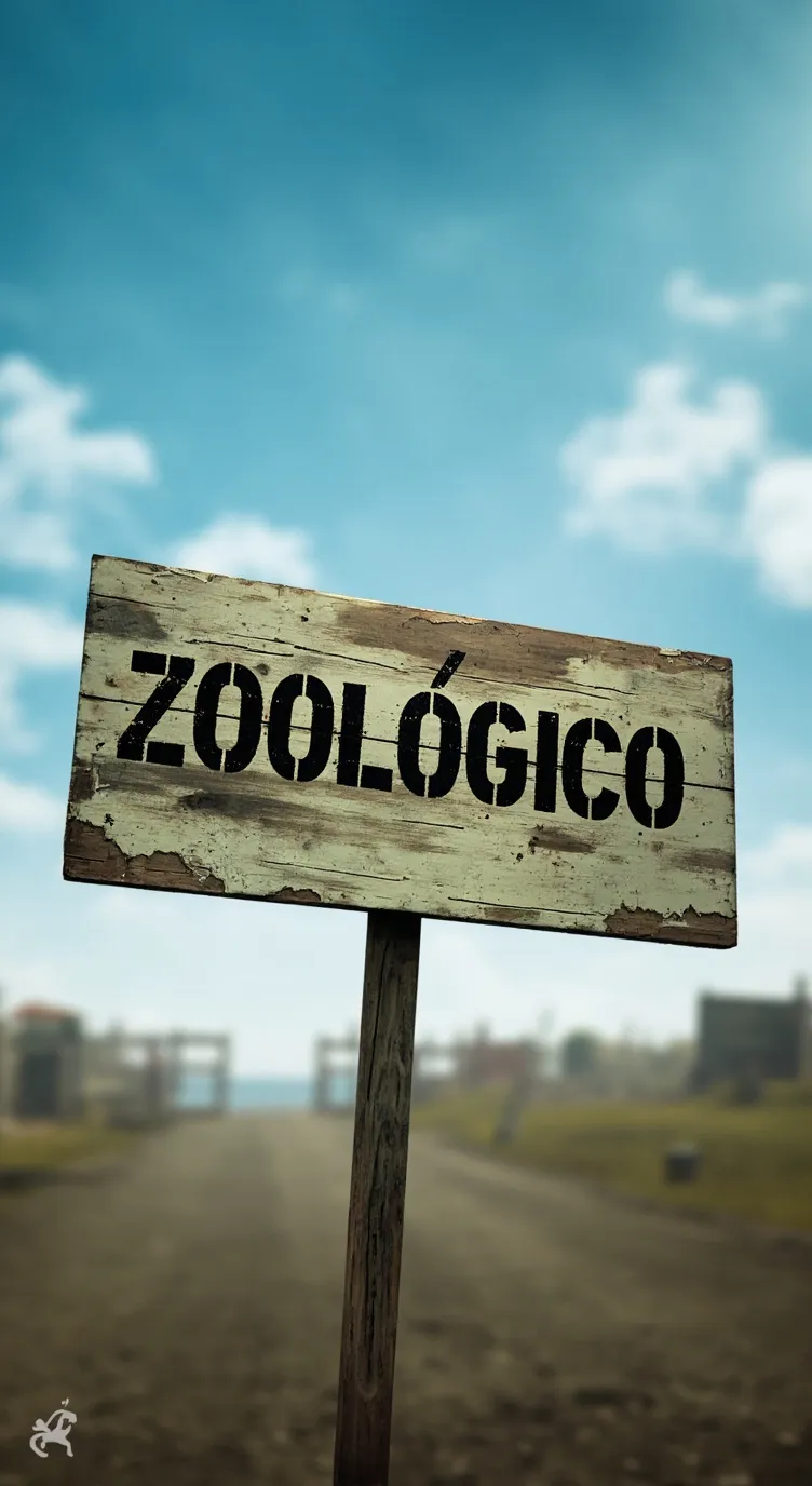 ai character: Zoológico 🌲🌳🌴🌿🍃☘️ background