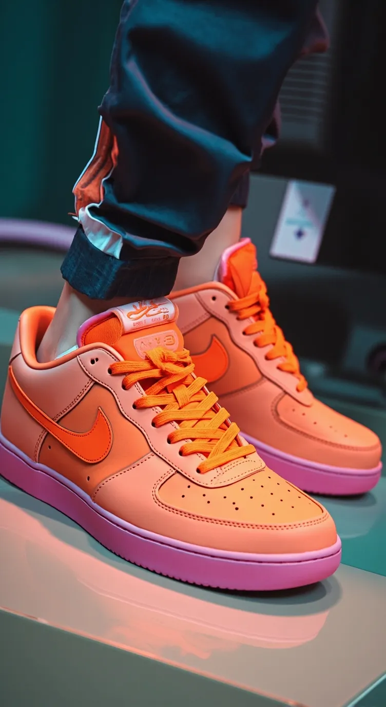 ai character: new Nike shoe 24 background