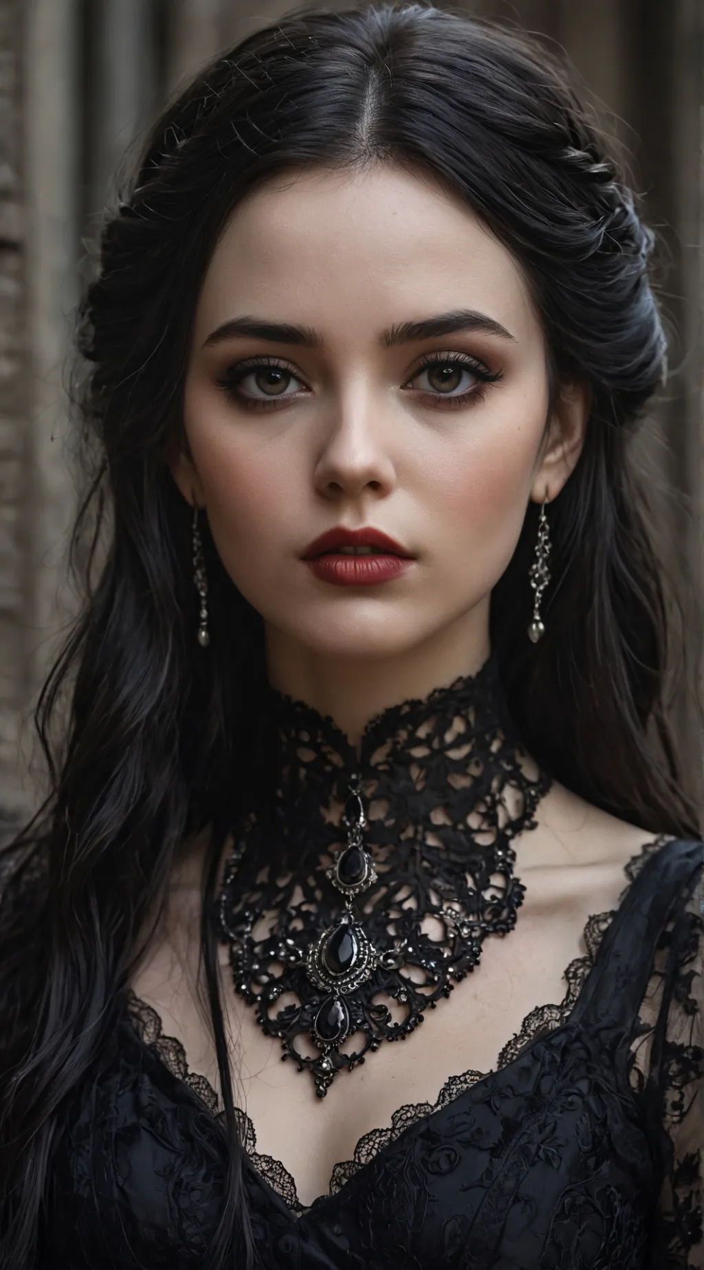 ai character: iris  background