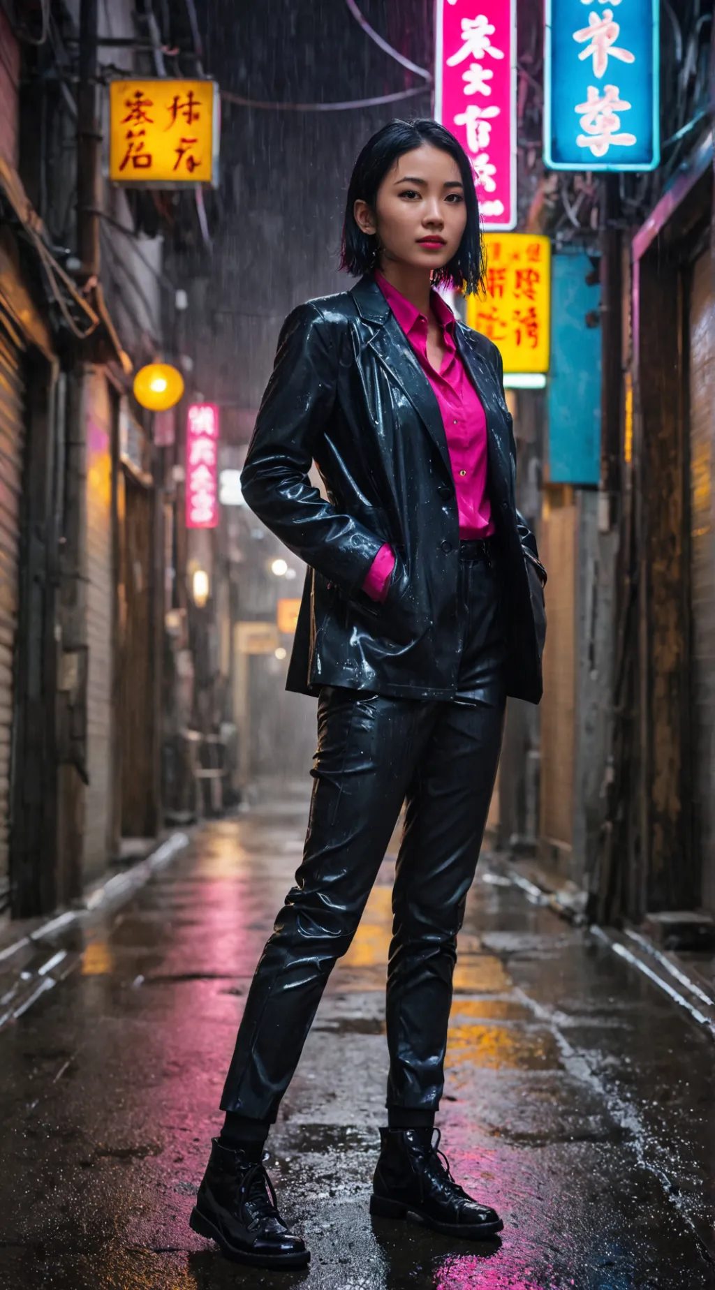 ai character: Emi  background