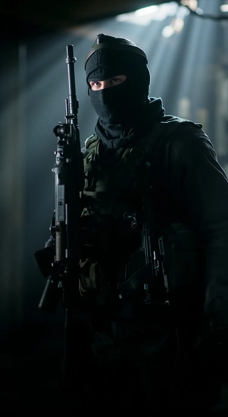 ai character: Ден СОБР background