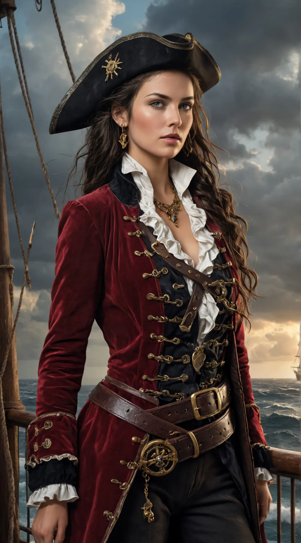 ai character: Captain Rose background