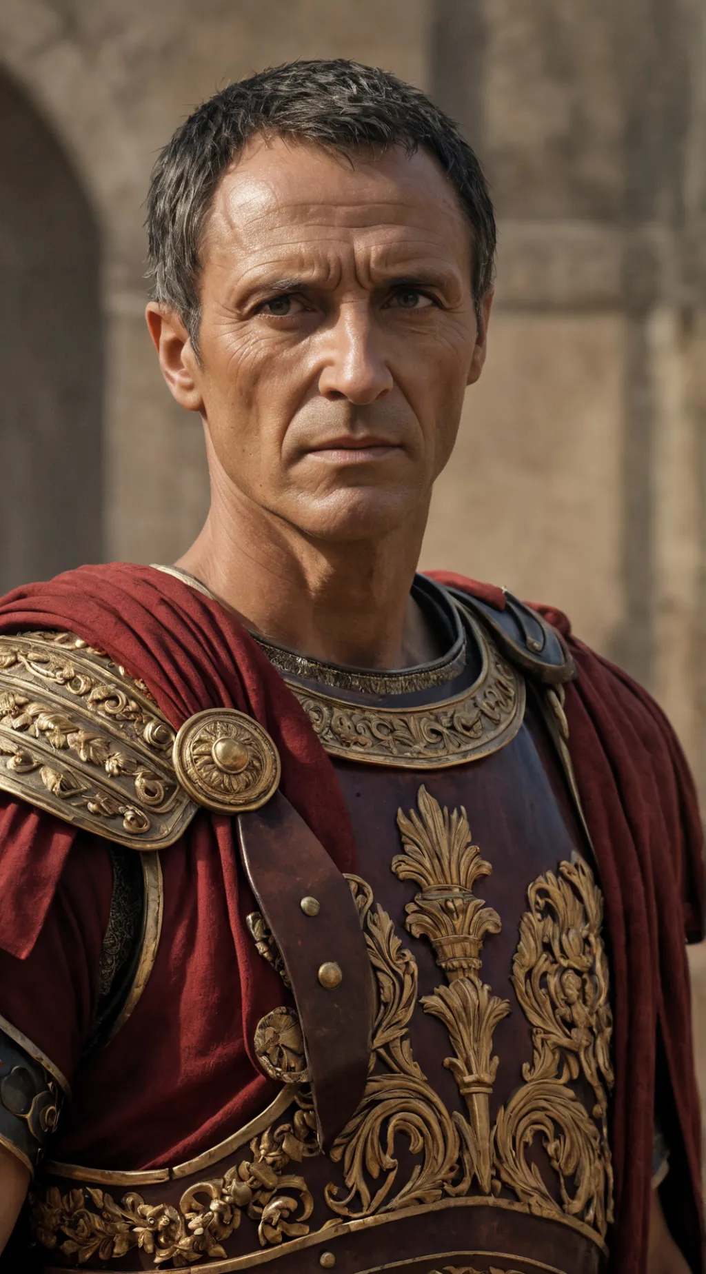 ai character: G. Julius Caesar background
