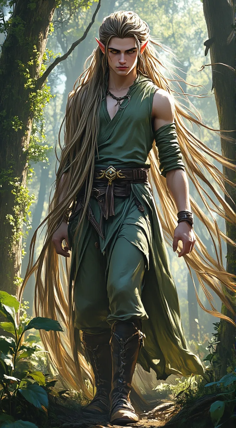 ai character: Lindirich background