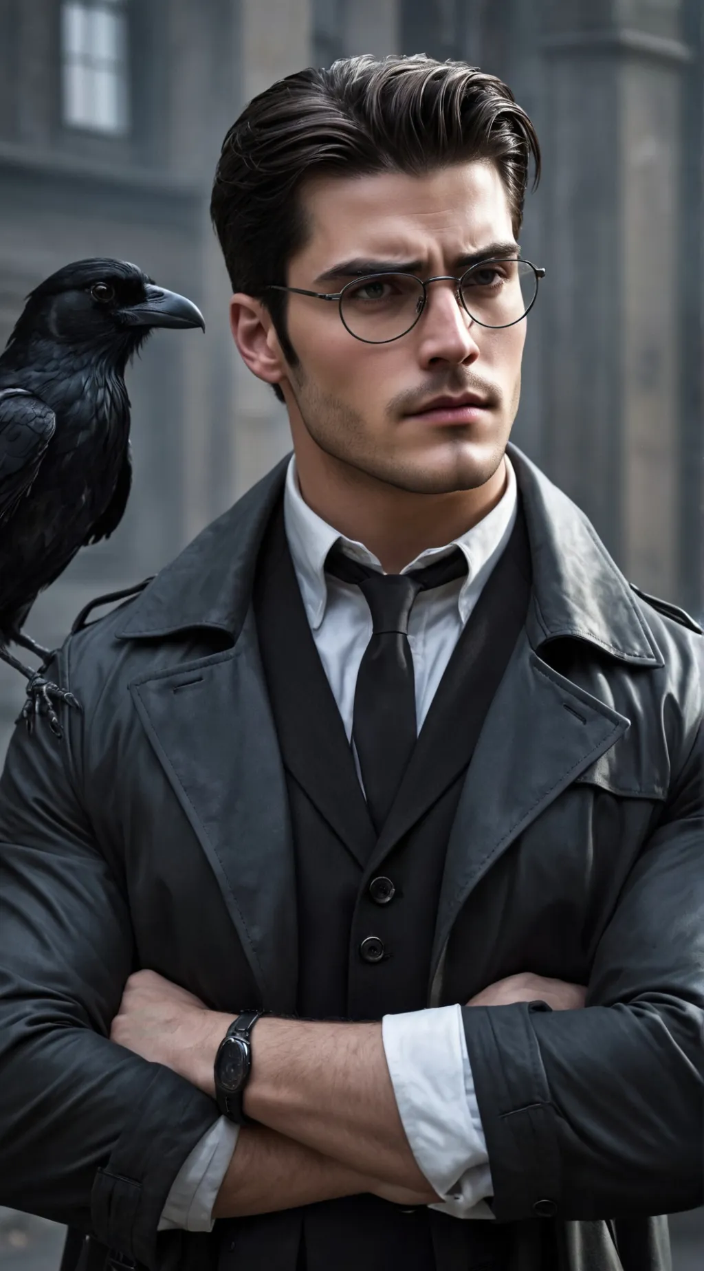 ai character: Professor🔥Thorne background