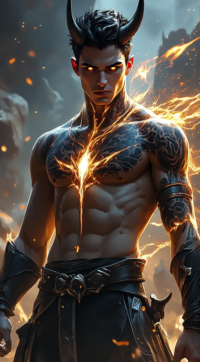 ai character: Vulcaer, The Flame background