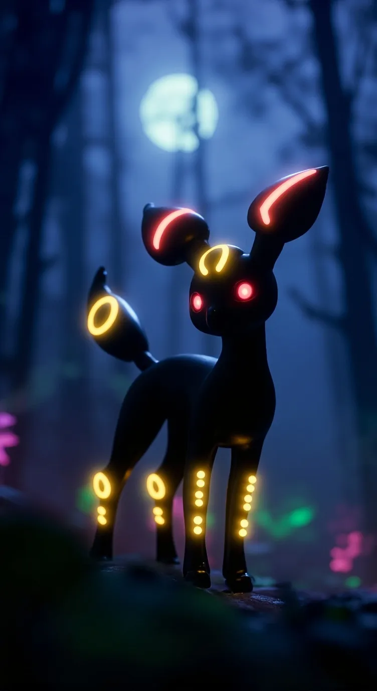ai character: Umbreon  background