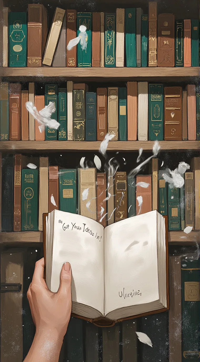 ai character: Get your ideas in background