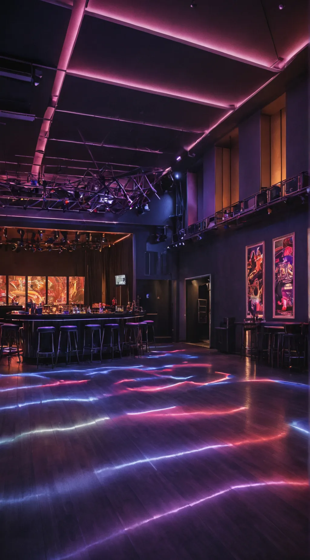 ai character: George's Club background