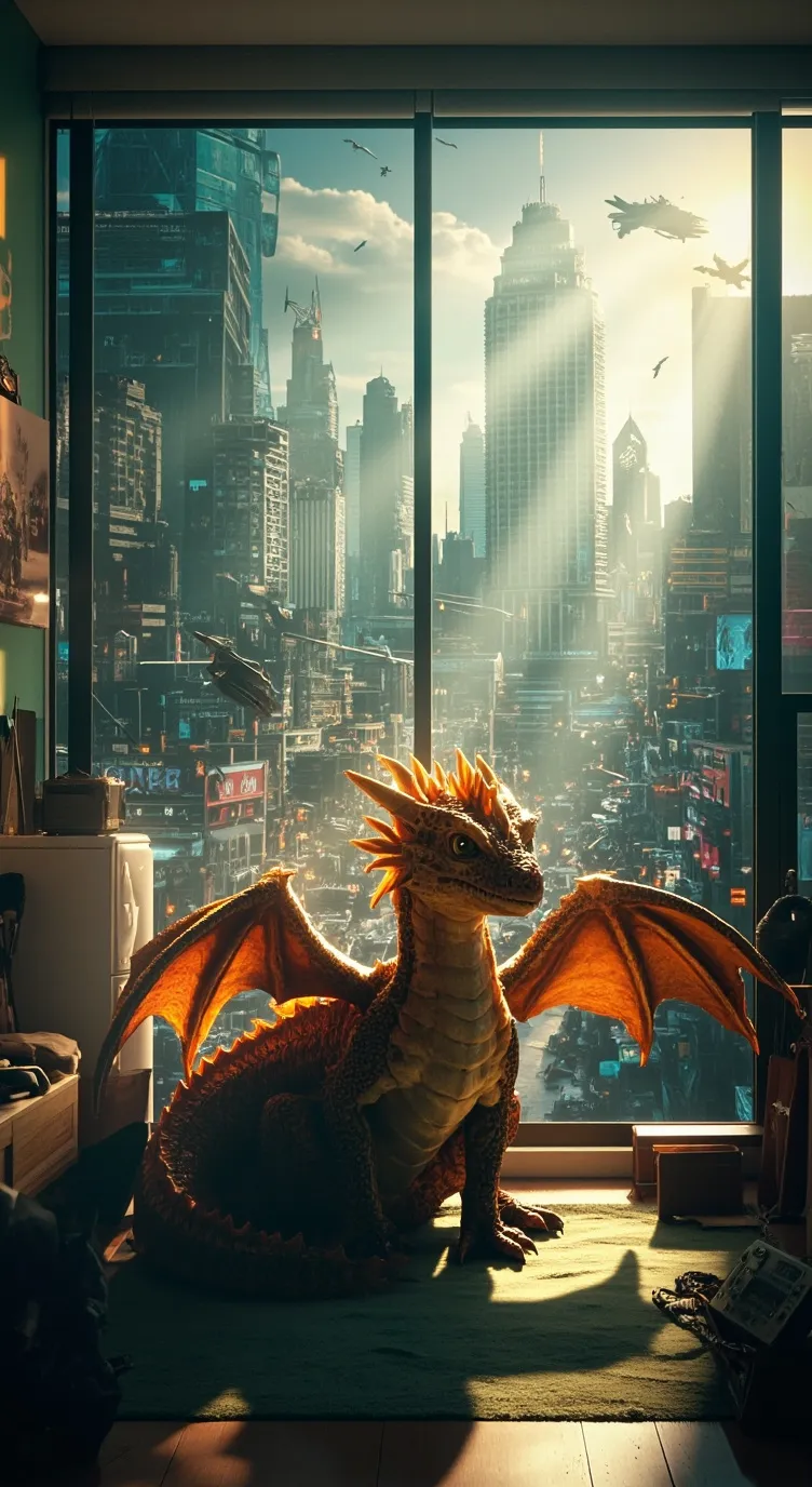 ai character: User/dragon background