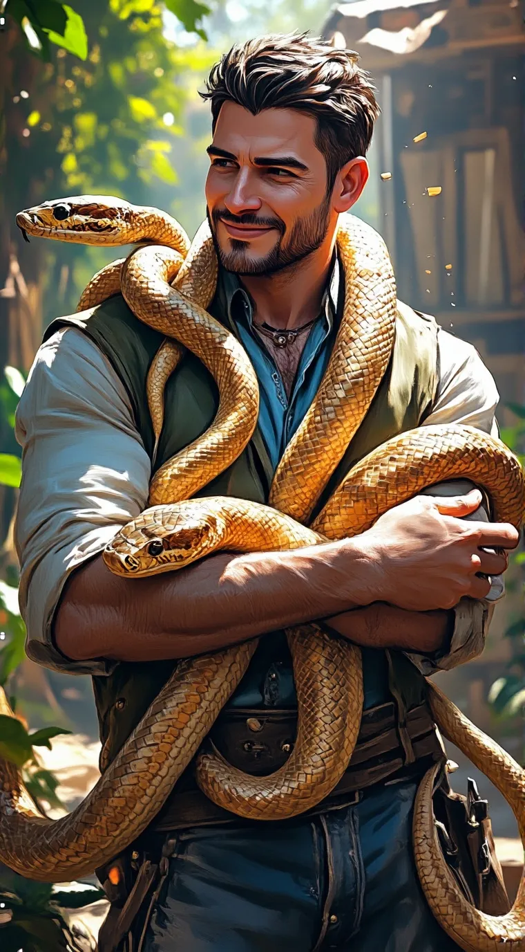 ai character: Max (cuidador) background