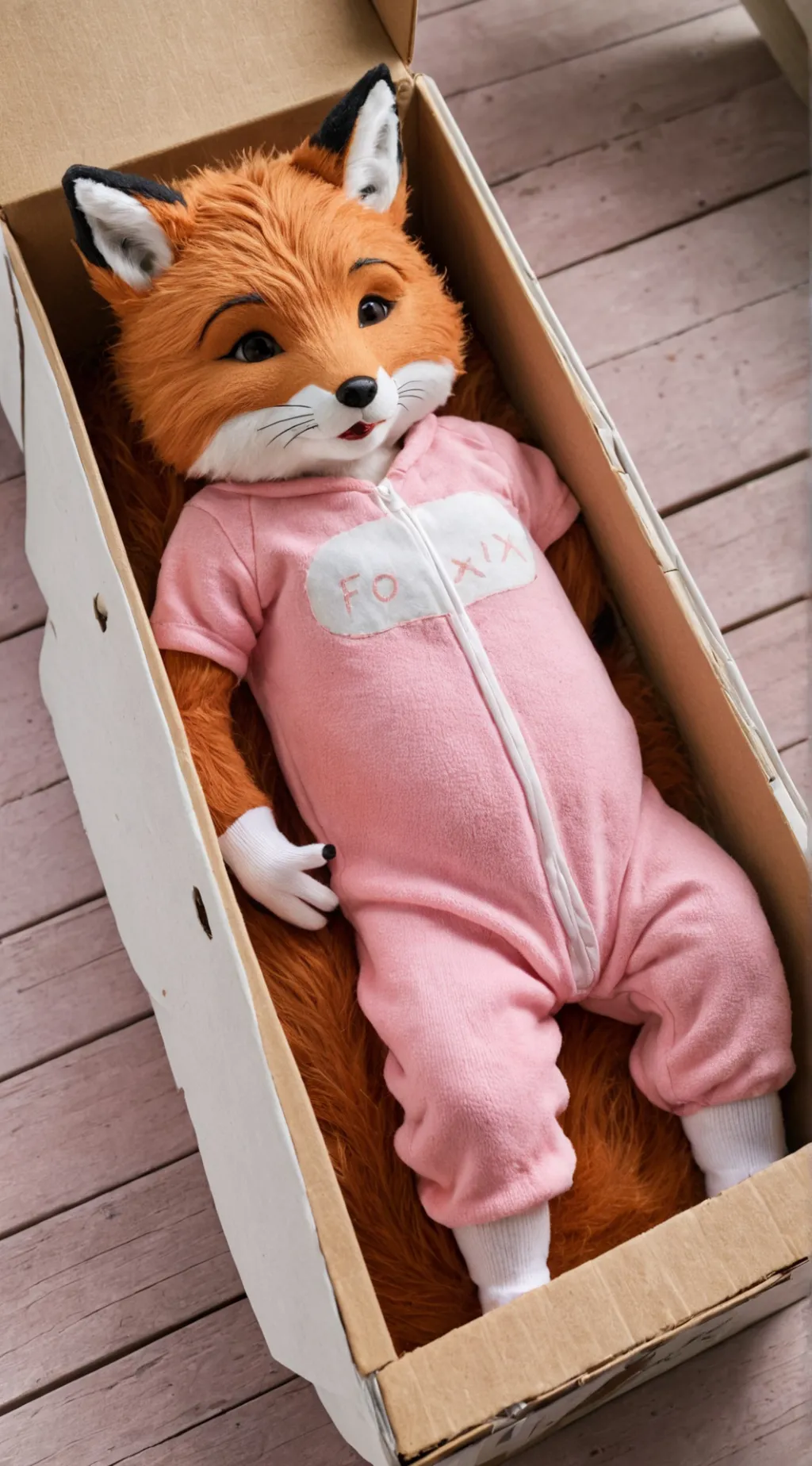 ai character: baby Tiana  background