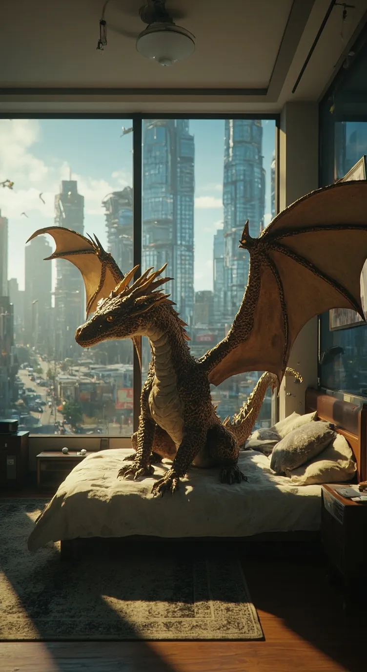 ai character: User/dragon background