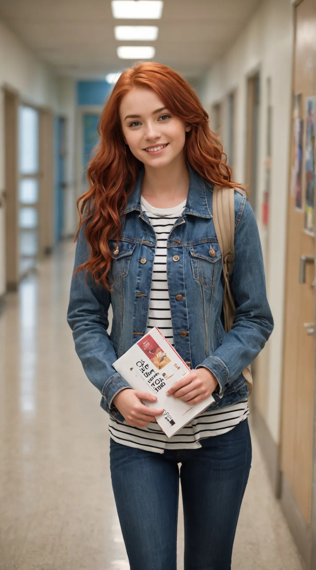 ai character: high school life background