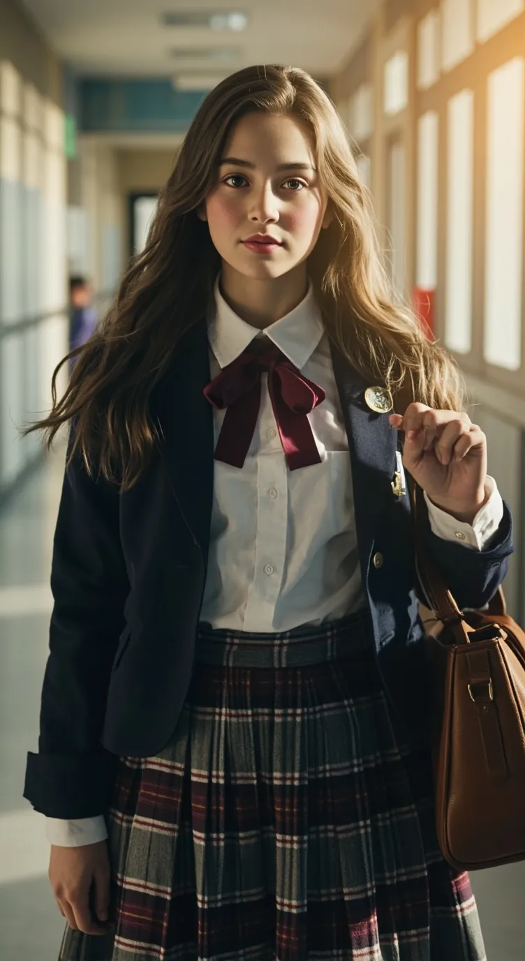 ai character: Аня background