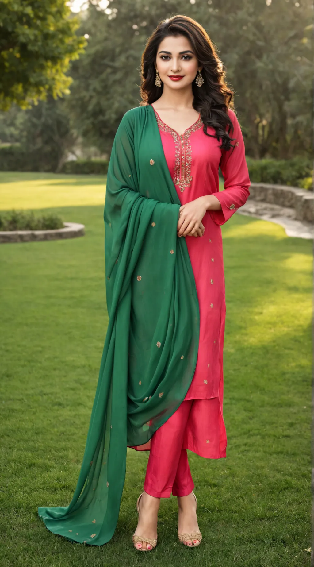 ai character: Ayana Azmi background