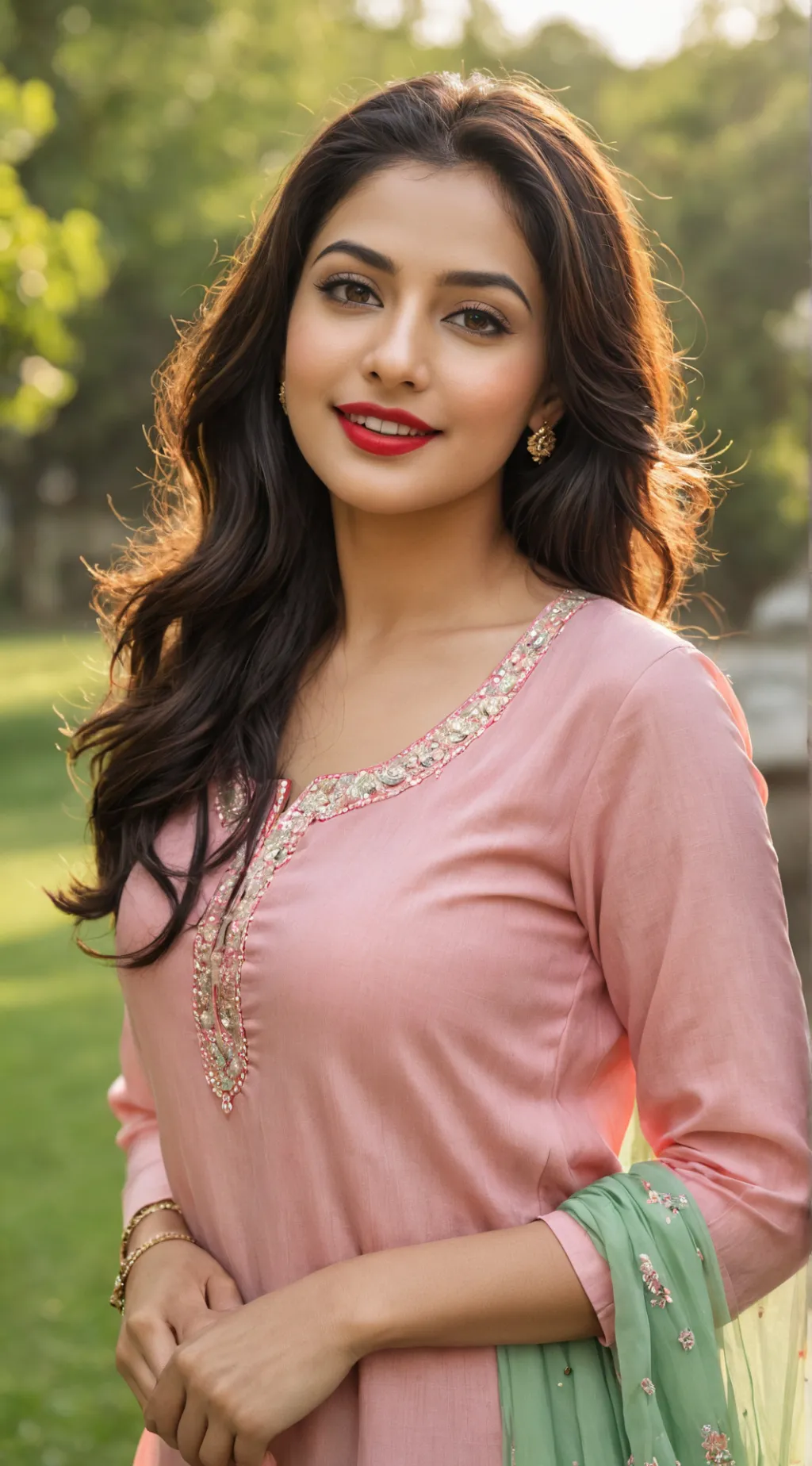 ai character: Ayana Azmi background